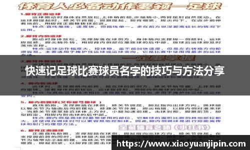 快速记足球比赛球员名字的技巧与方法分享
