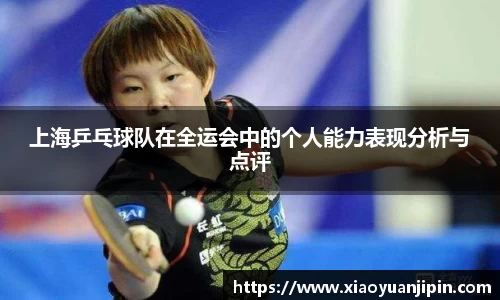 上海乒乓球队在全运会中的个人能力表现分析与点评